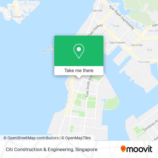 Citi Construction & Engineering map