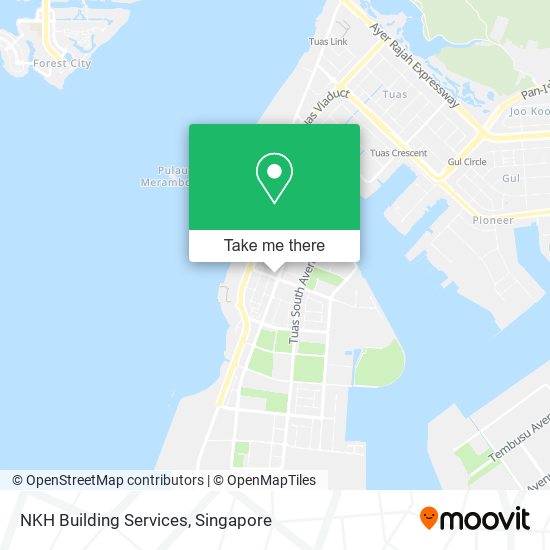 NKH Building Services map