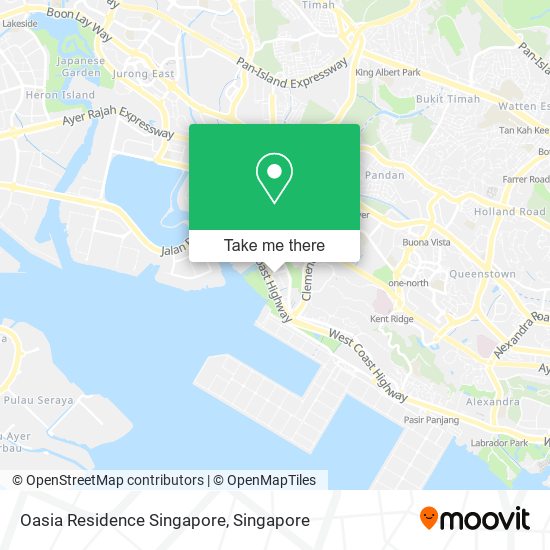 Oasia Residence Singapore地图