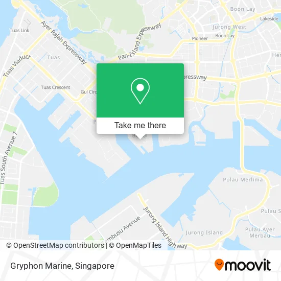 Gryphon Marine map
