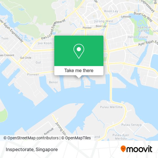 Inspectorate map