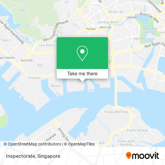 Inspectorate map