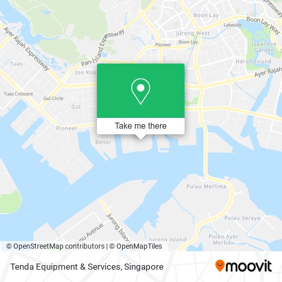 Tenda Equipment & Services map