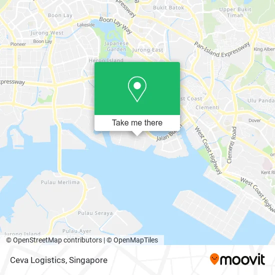 Ceva Logistics map