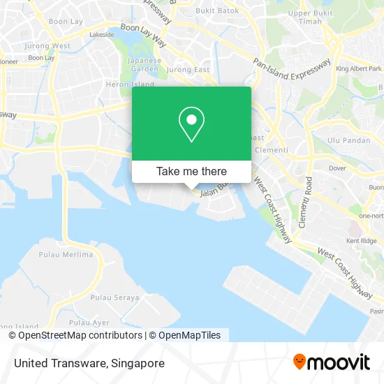 United Transware map
