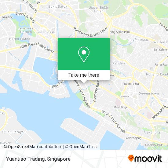 Yuantiao Trading map