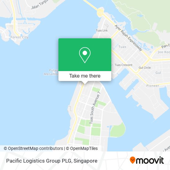 Pacific Logistics Group PLG map