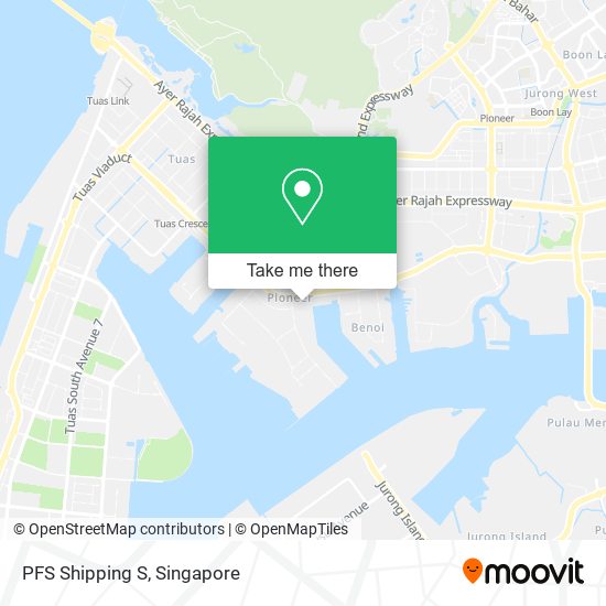 PFS Shipping S map