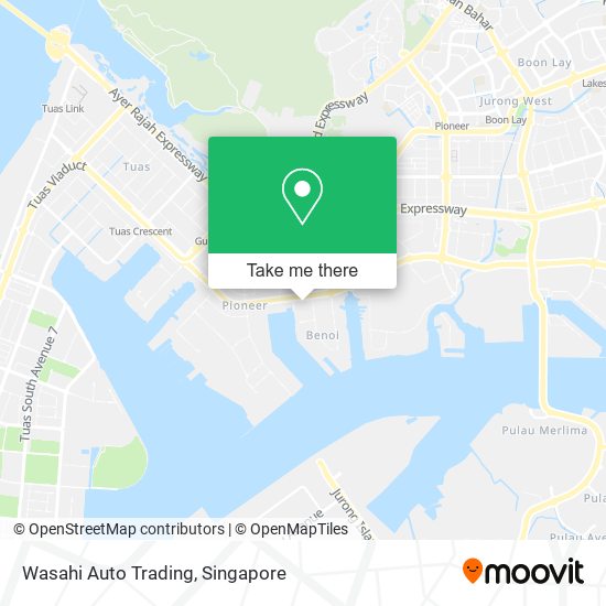 Wasahi Auto Trading map