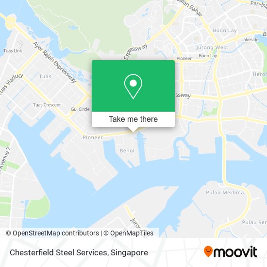 Chesterfield Steel Services map