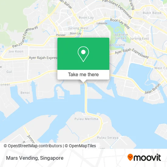 Mars Vending map