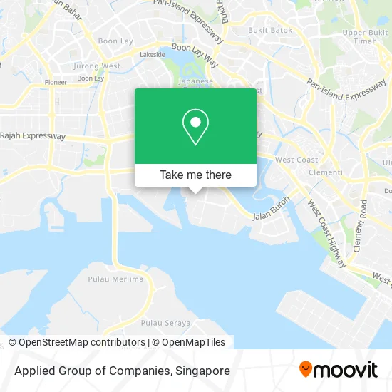 Applied Group of Companies map