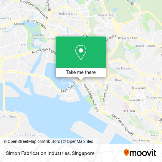 Simon Fabrication Industries地图