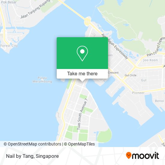 Nail by Tang map