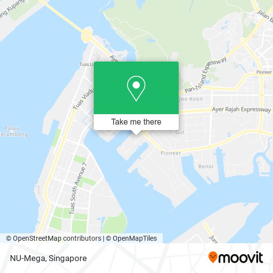 NU-Mega map