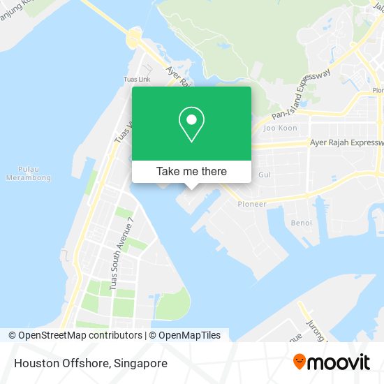 Houston Offshore map