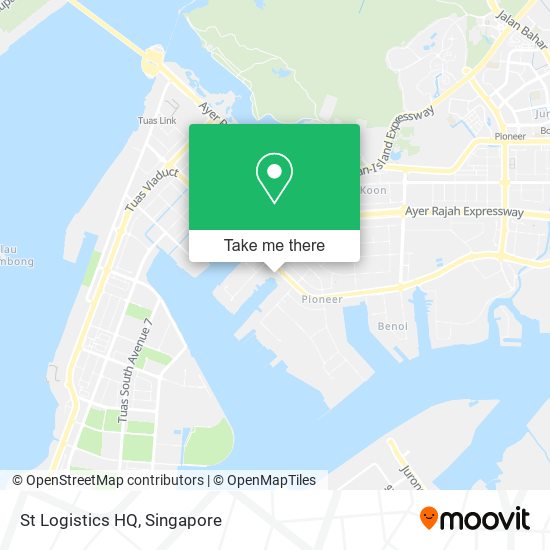 St Logistics HQ map