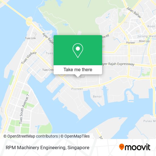 RPM Machinery Engineering map