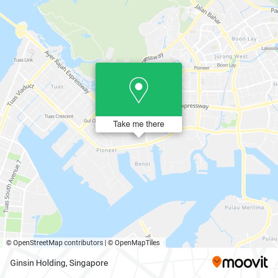 Ginsin Holding map