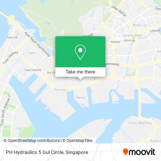 PH Hydraulics 5 Gul Circle map