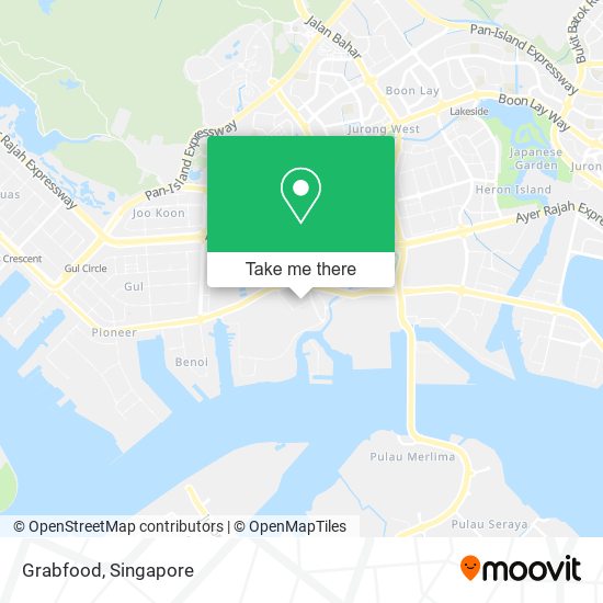 Grabfood map