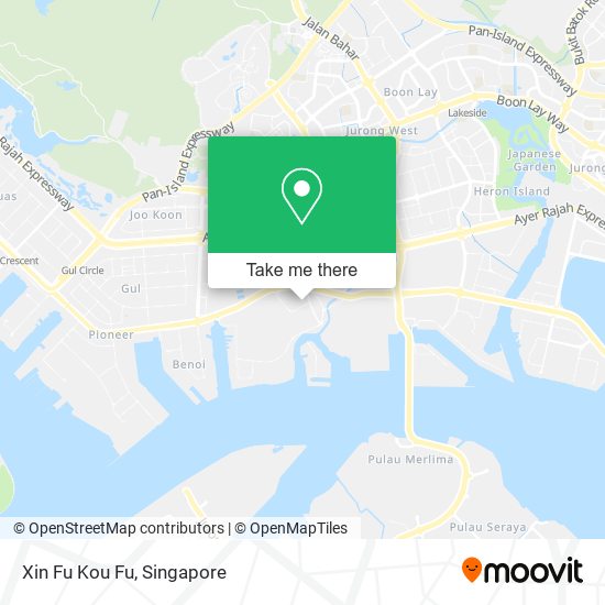 Xin Fu Kou Fu map