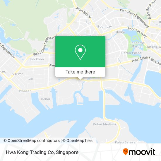 Hwa Kong Trading Co map