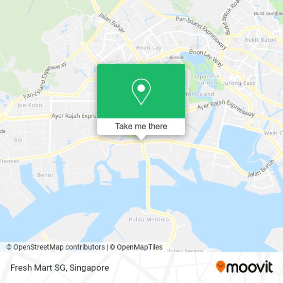 Fresh Mart SG map