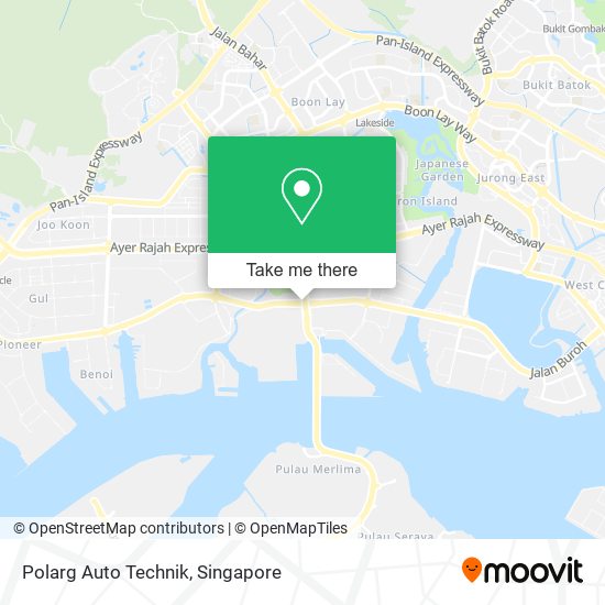 Polarg Auto Technik map