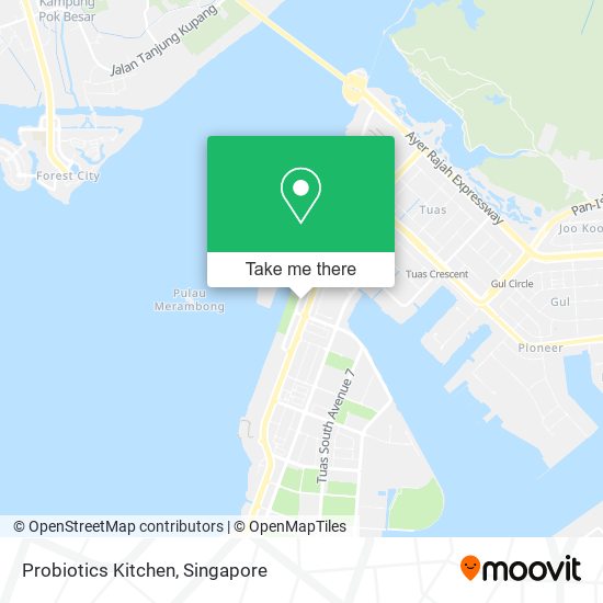 Probiotics Kitchen map