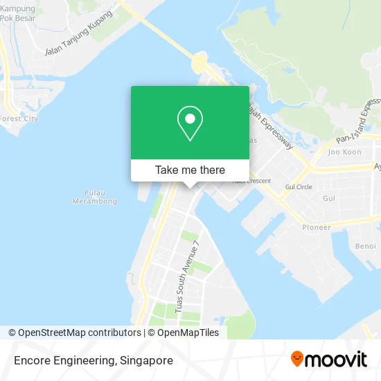 Encore Engineering map
