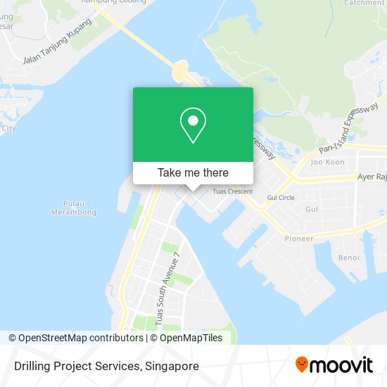 Drilling Project Services map