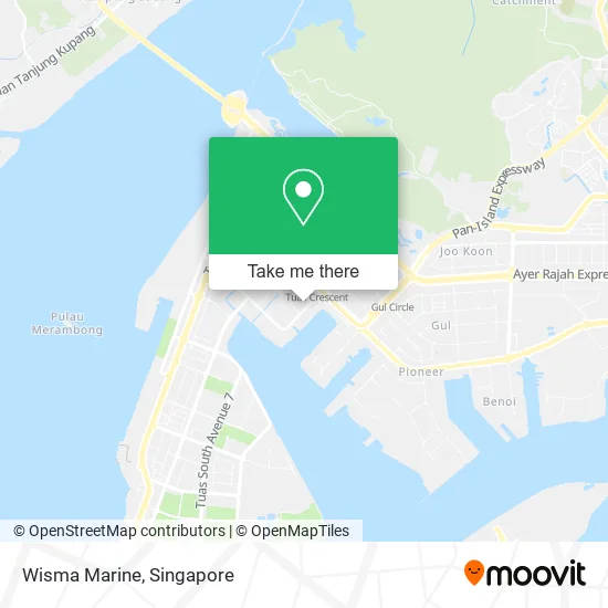 Wisma Marine map