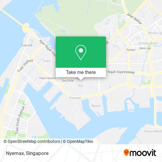 Nyemax map