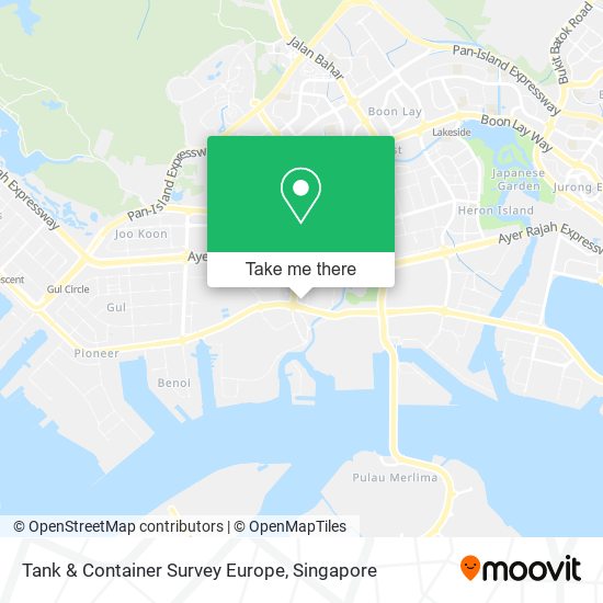 Tank & Container Survey Europe map