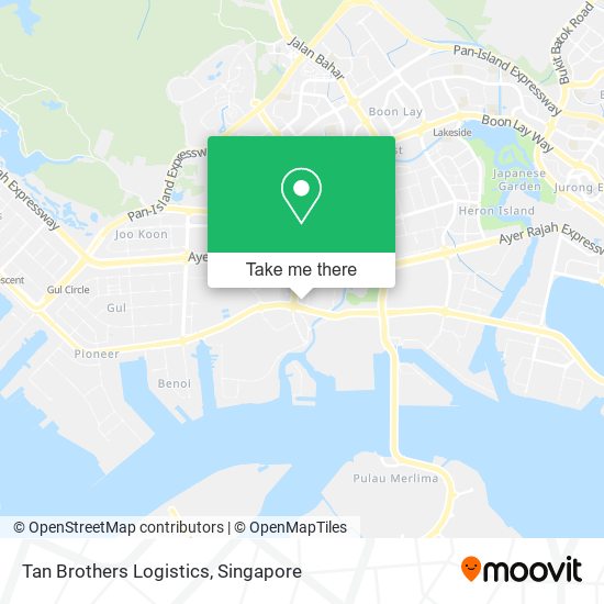 Tan Brothers Logistics map
