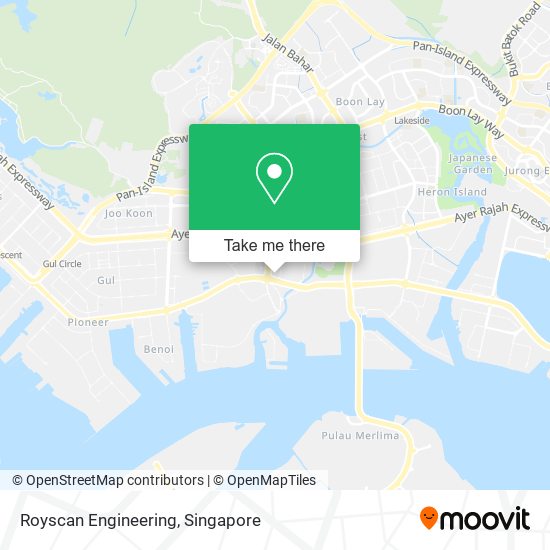 Royscan Engineering map