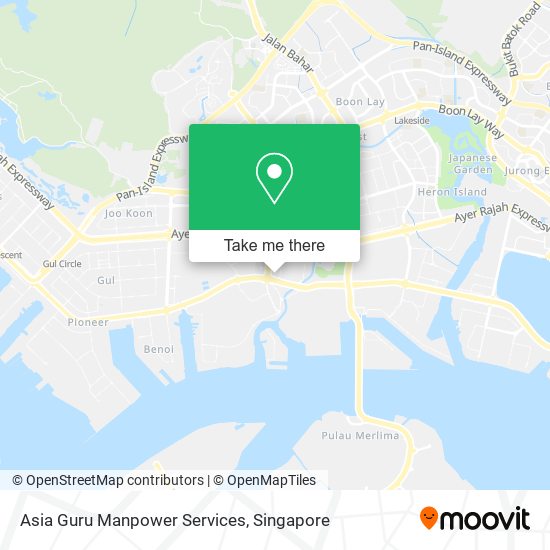 Asia Guru Manpower Services map