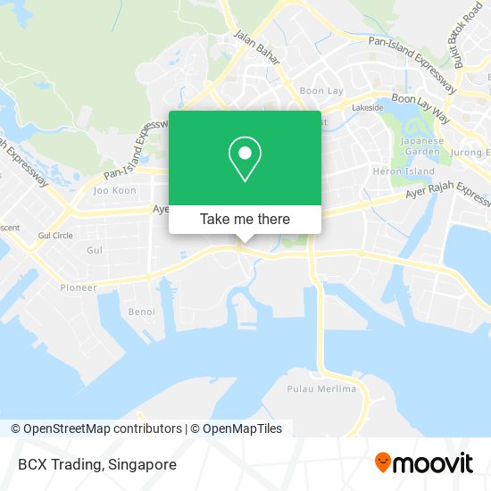 BCX Trading map