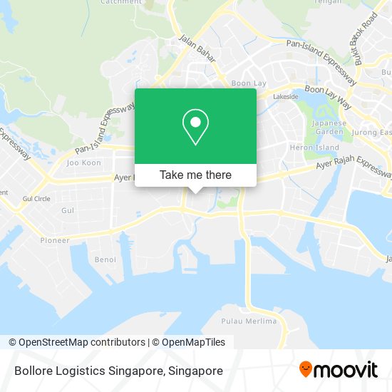 Bollore Logistics Singapore地图