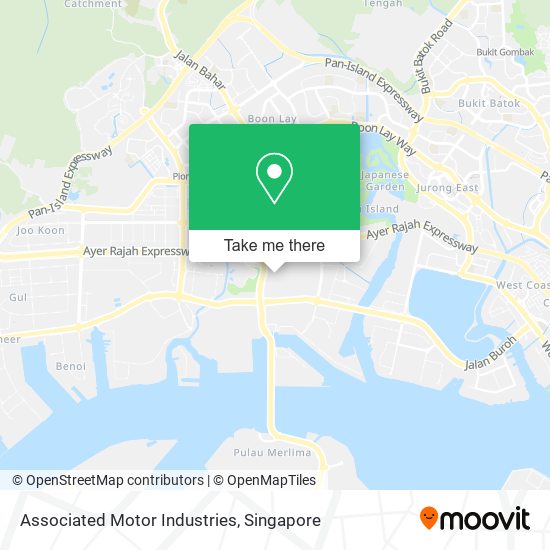 Associated Motor Industries map