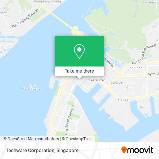 Techware Corporation map