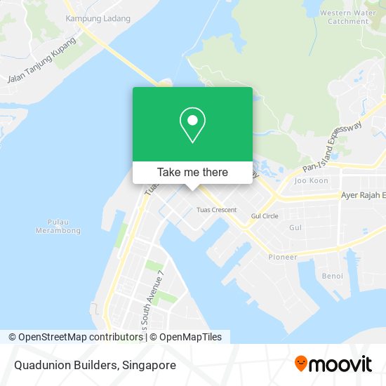 Quadunion Builders map