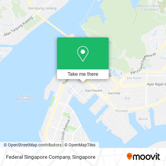 Federal Singapore Company map