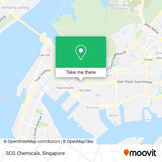 SCG Chemicals map