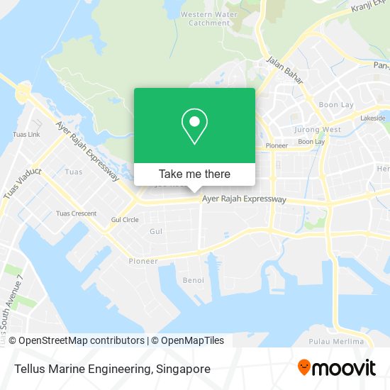 Tellus Marine Engineering map