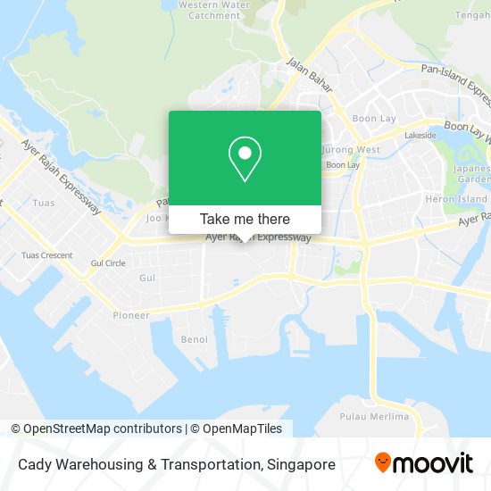 Cady Warehousing & Transportation map