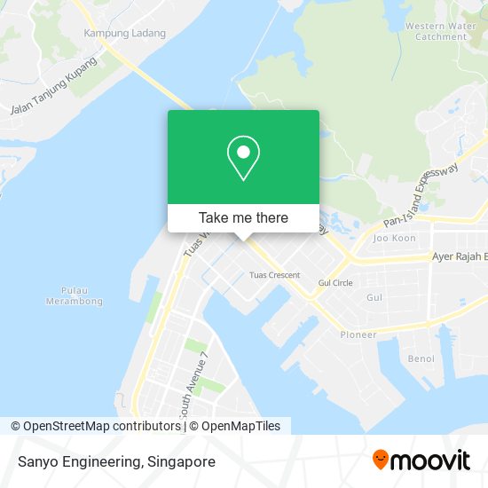 Sanyo Engineering map