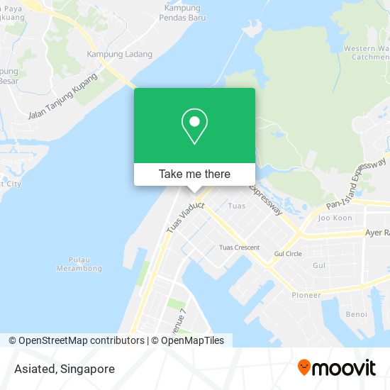 Asiated map