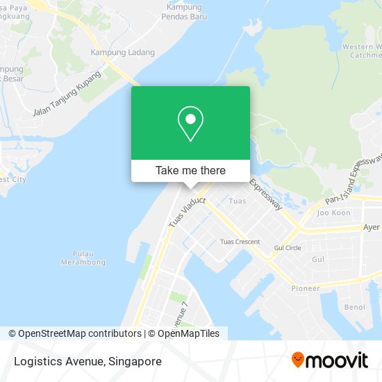 Logistics Avenue map